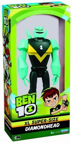 Mini Prize Ben 10 XL Super Size 27cm Action Figure - Diamondhead