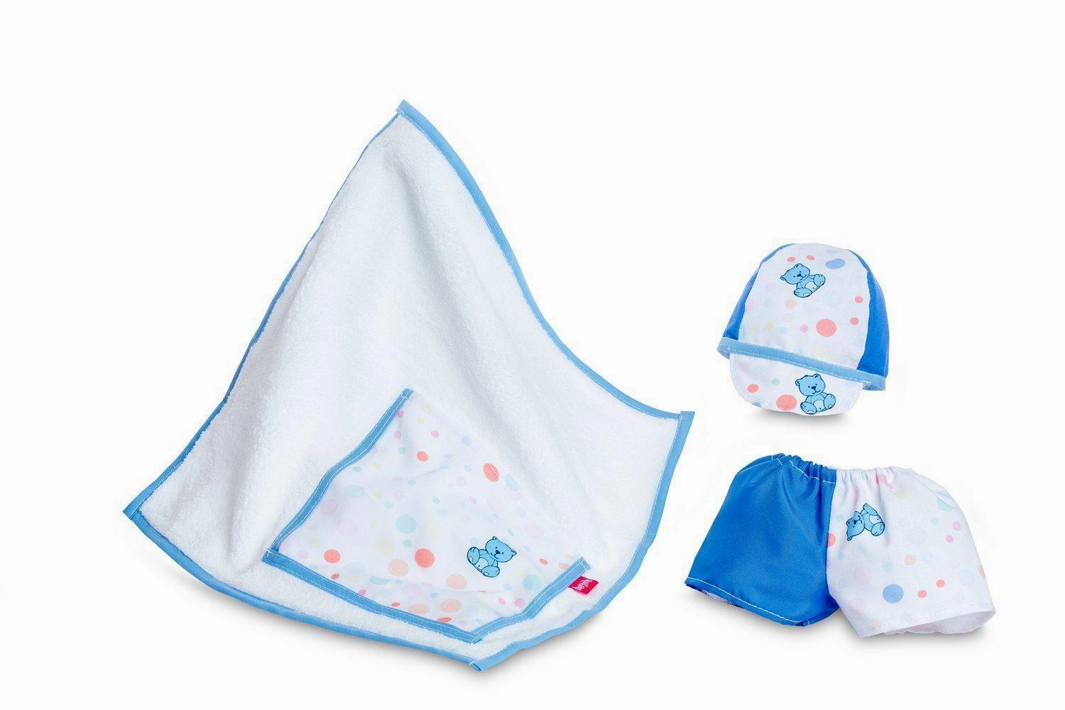 Berjuan 6209 Outfit For 40cm Baby Susu Doll - White/Blue SciFi Model