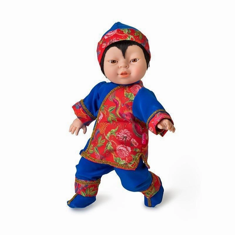 Berjuan Doll 9067 Friends of the World 38cm Miniature Hero Bedroom Accent