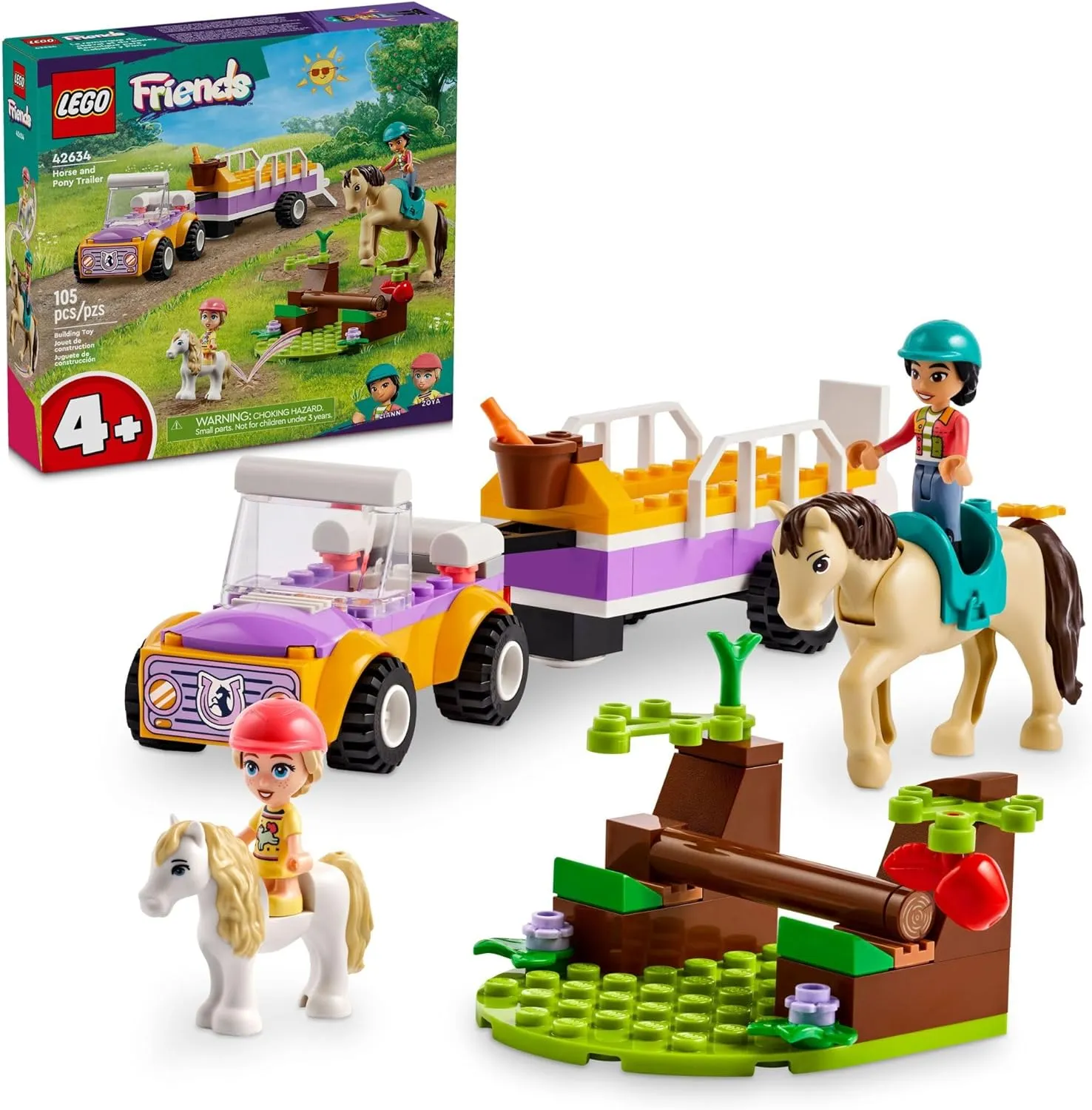 Frightening Ornaments Ghostly Accents Lego 42634 - Friends Horse and Pony Trailer