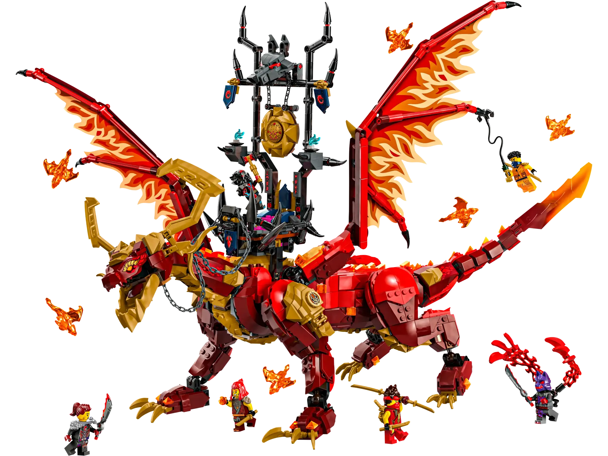Construction Vehicle LEGO 71822 NINJAGO Source Dragon of Motion