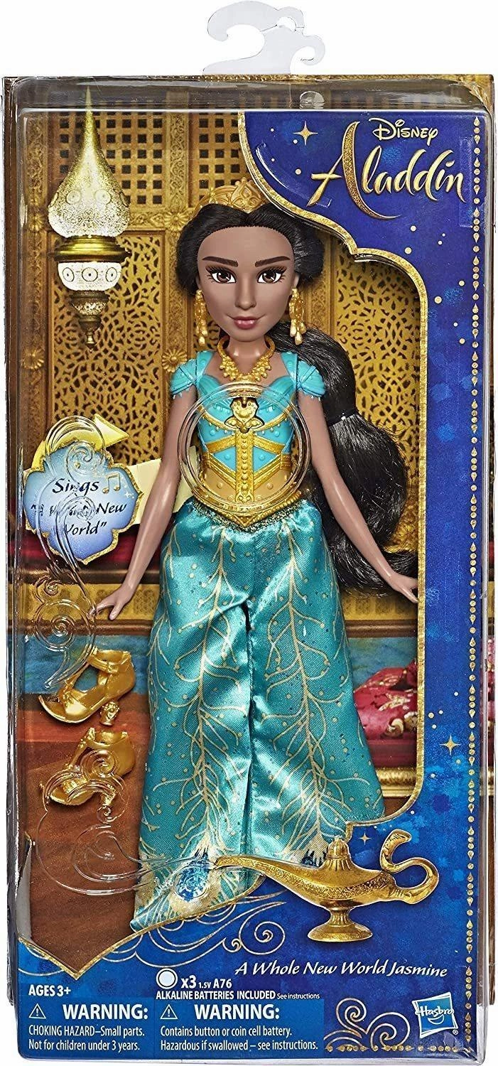 Disney Singing Jasmine Doll with Outfit & Accessories PVC Hero Unicorn Model