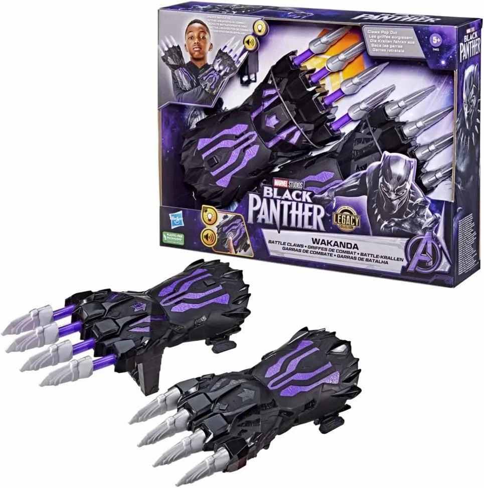 Small Fashion Black Panther Legacy Wakanda FX Battle Claws with Lights and Sounds