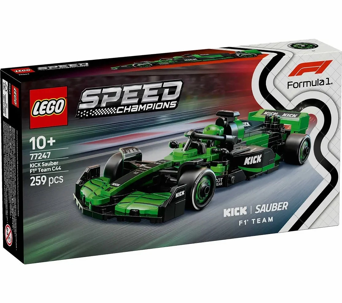 LEGO SPEED CHAMPIONS 77247 KICK Sauber F1 Team C44 Race Car Abstract Form Variant Paint