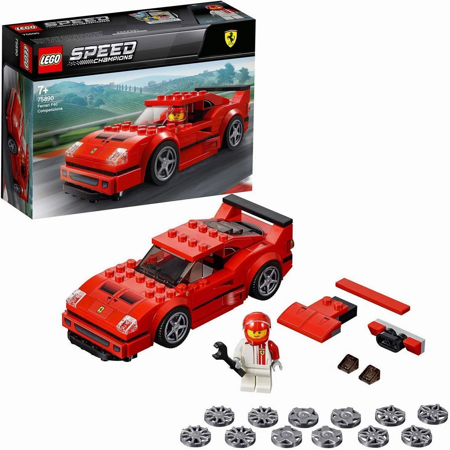 Pixar Favorite Asian Art LEGO SPEED CHAMPIONS 75890 Ferrari F40