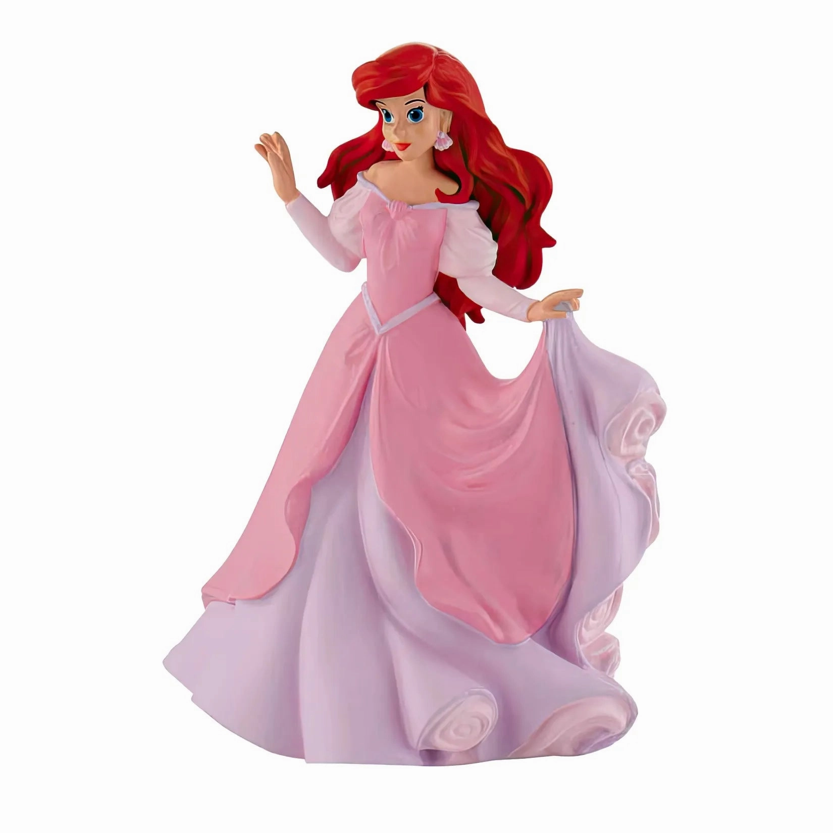 Mythology Art Bullyland Disney Ariel in Pink Dress Figure 12312