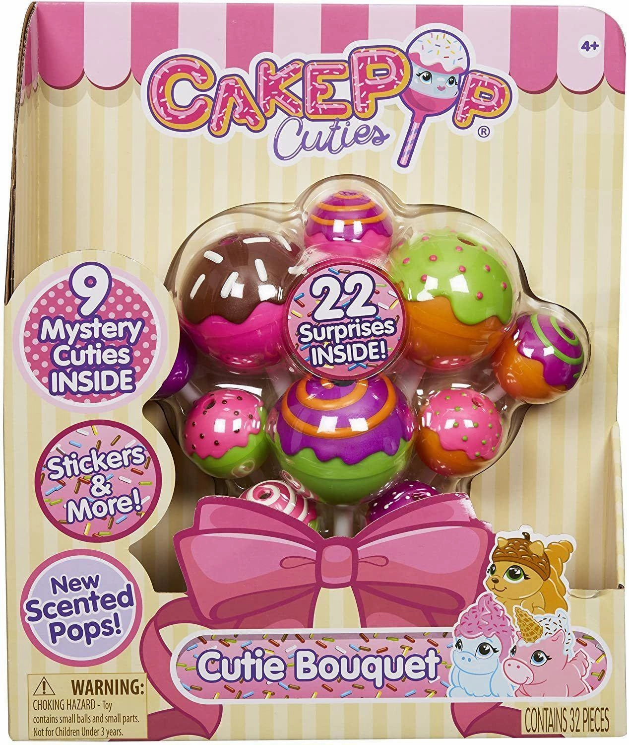 Cultural Gift Cultural Icon CakePop Cuties - CakePop Bouquet ?C Squishies ?C Includes 22 Surprises!