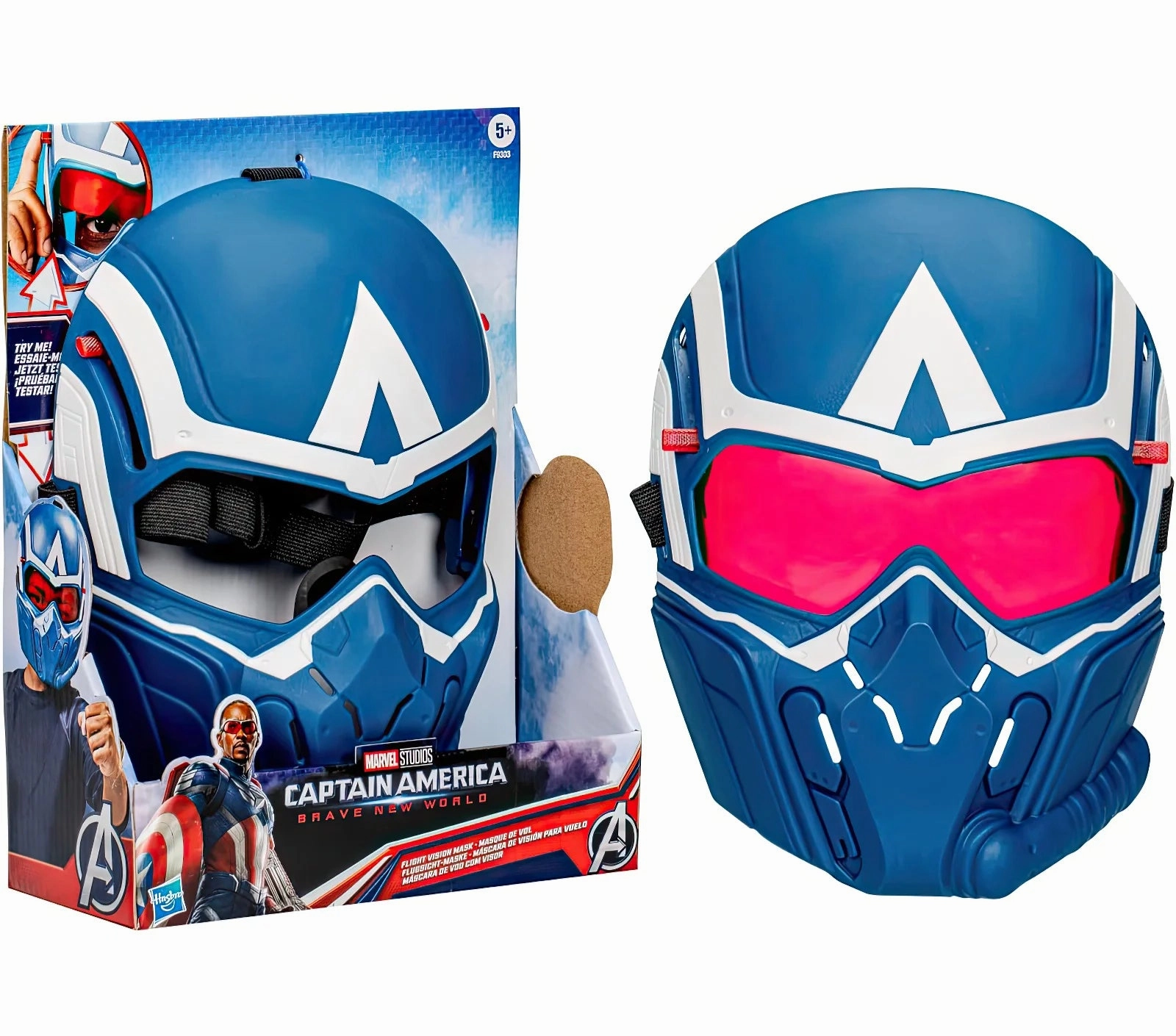 Comic Relief Captain America Brave New World Flight Vision Mask