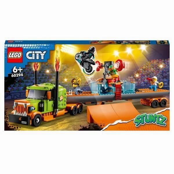 Gallery Art Bedroom Accent LEGO CITY 60294 Stuntz Stunt Show Truck & Motorbike Toy Set