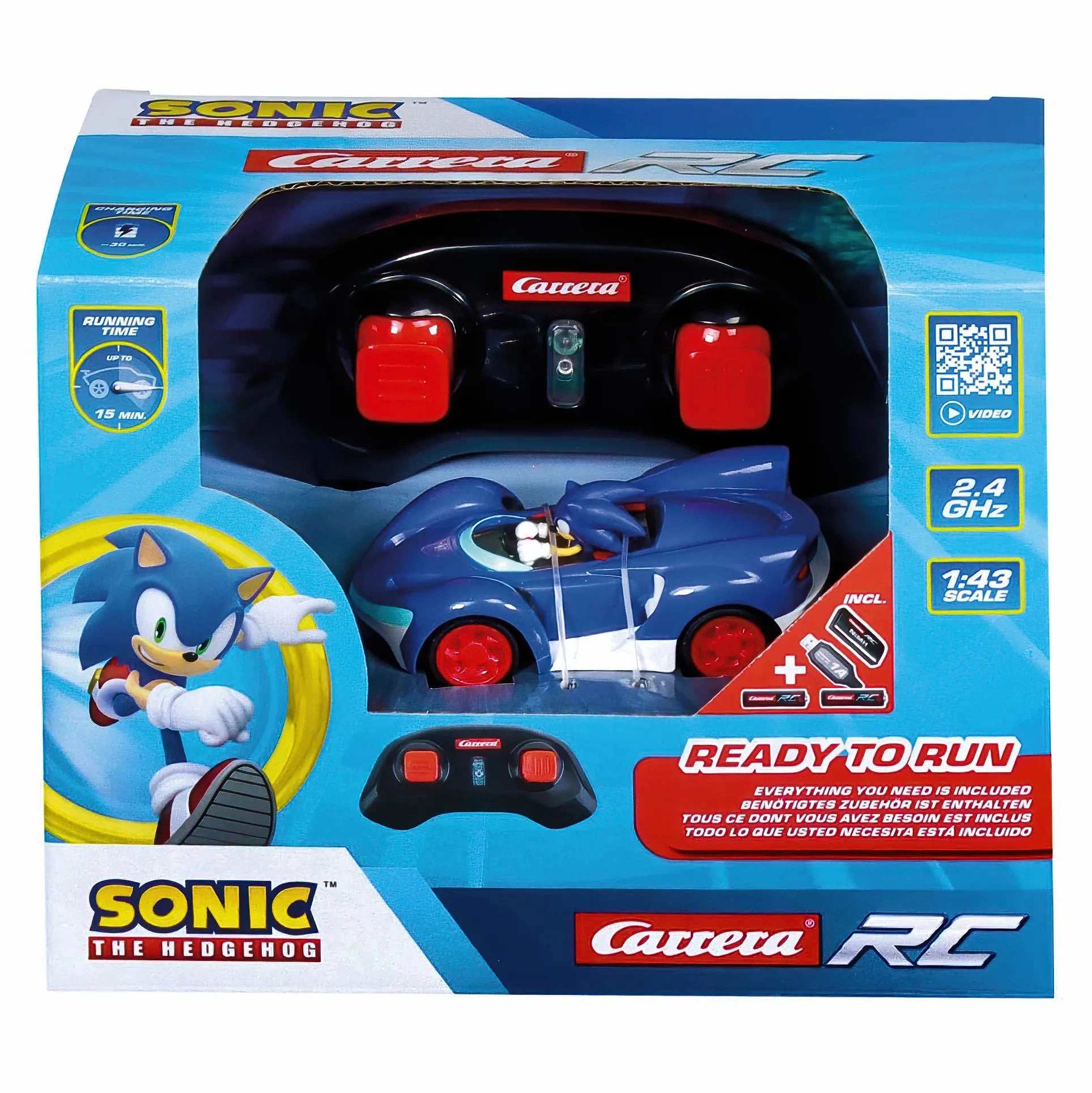 Carrera Sonic the Hedgehog Mini RC Pop Icon Sports Figure