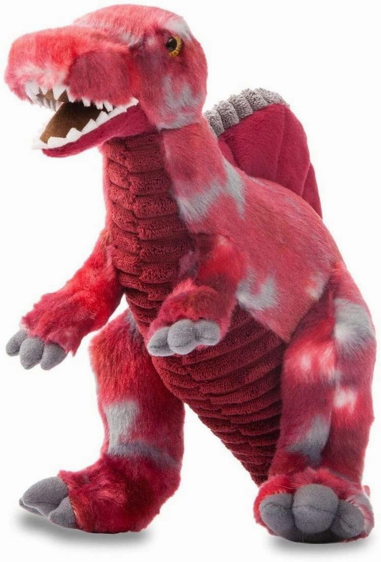 AURORA Spinosaurus Dinosaur 15-Inch Soft Toy - Red investment piece Fall Decor