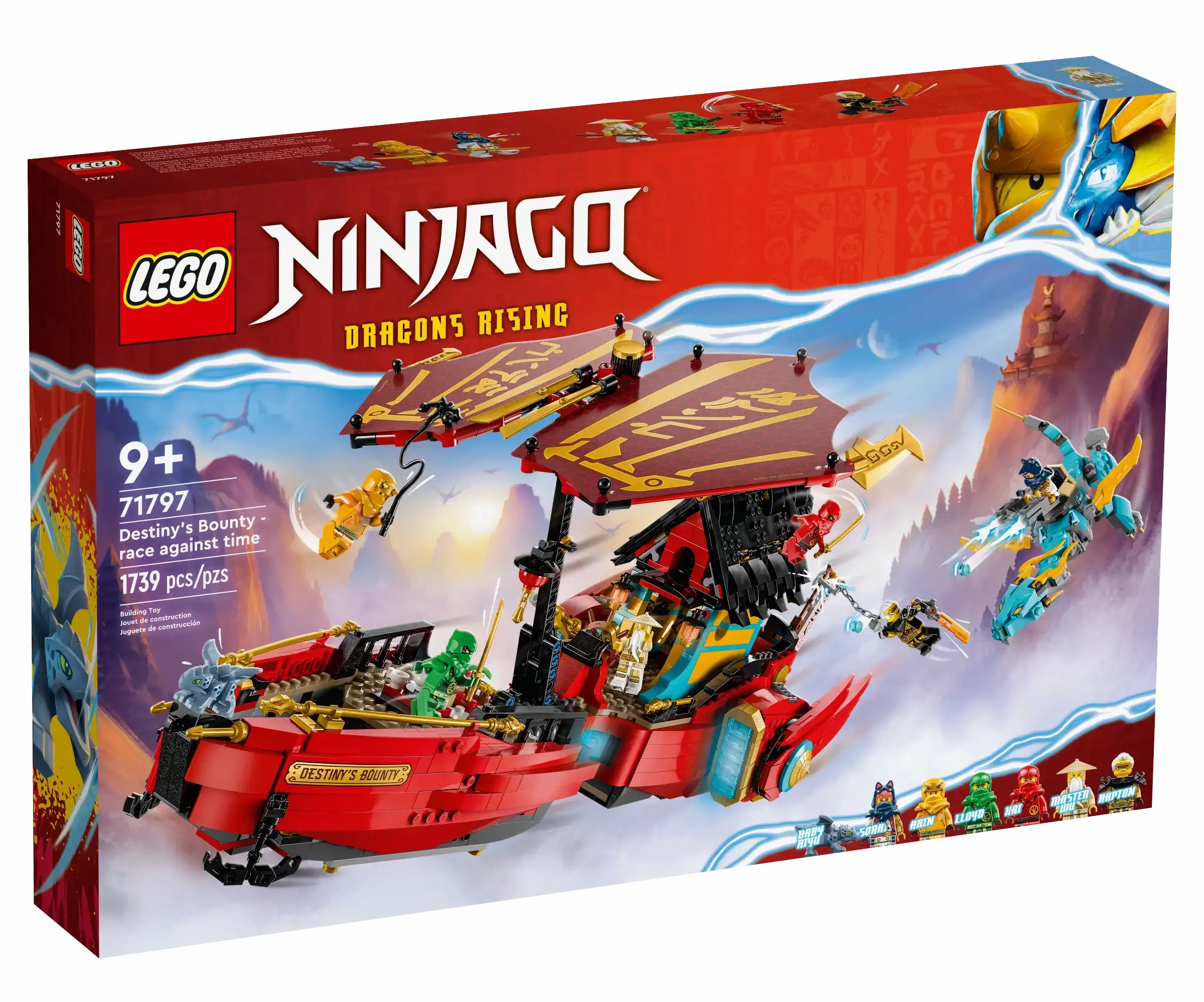 LEGO NINJAGO 71797 Destiny??s Bounty - Race Against Time Collectors Item Spring Gift