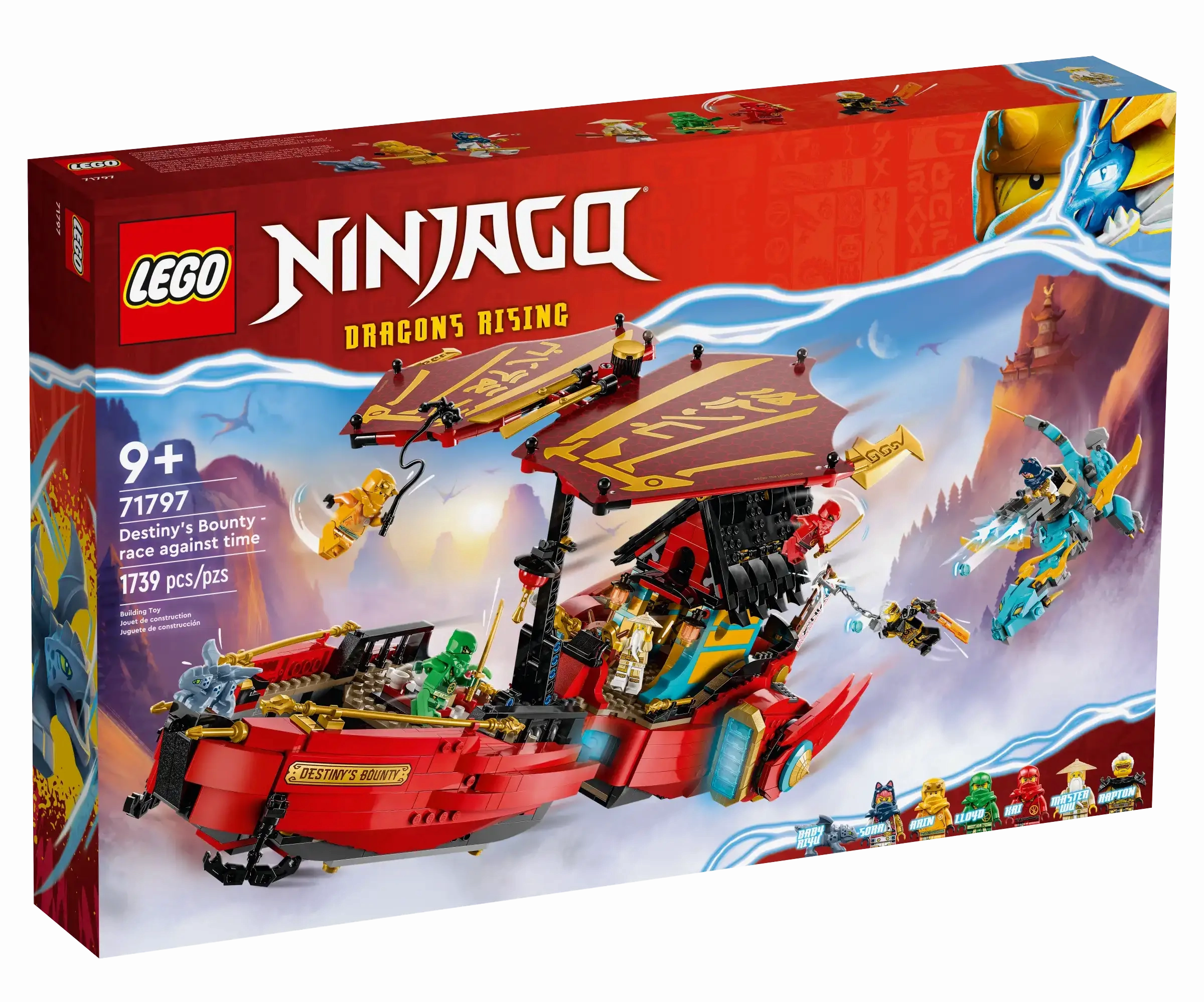 Modern Art LEGO NINJAGO 71797 Destiny??s Bounty - Race Against Time