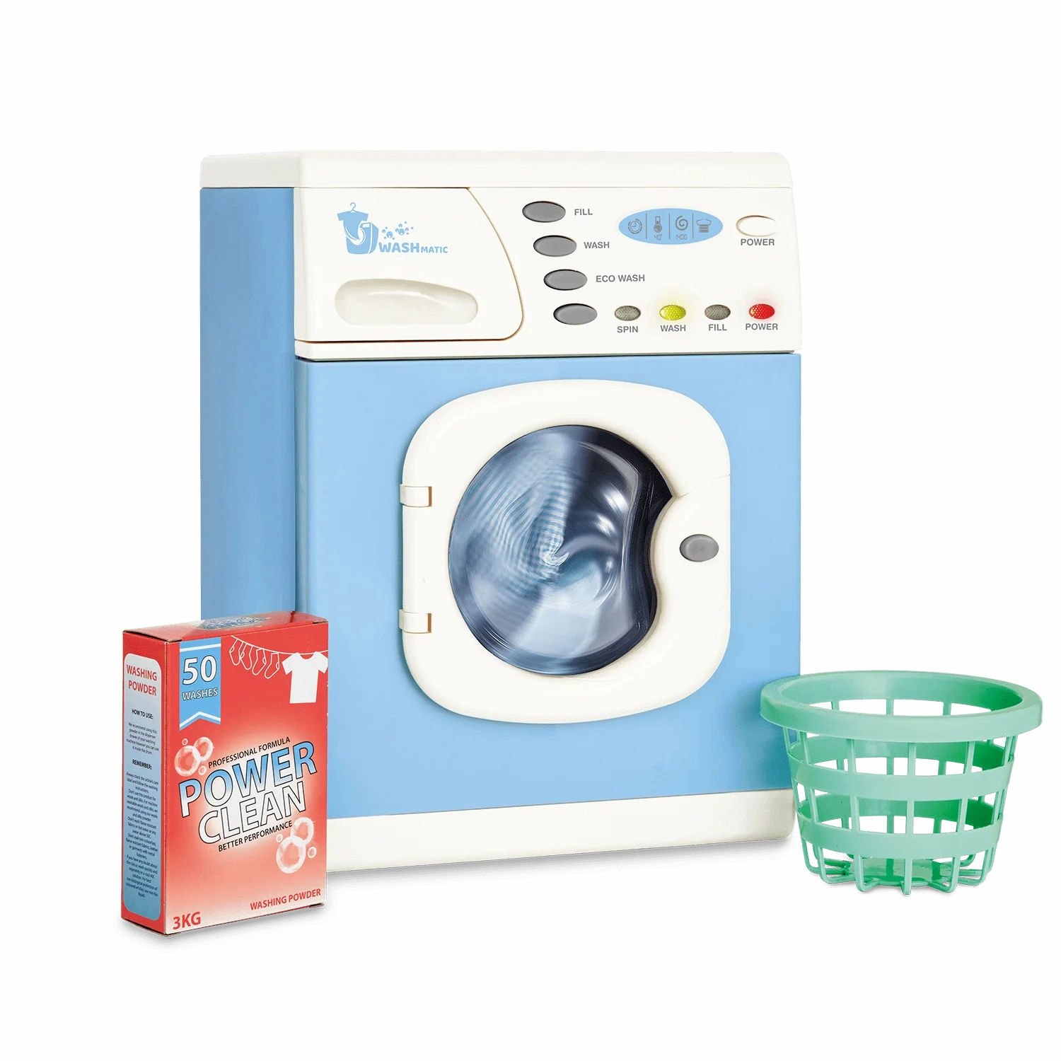 Casdon Interactive Toy Washing Machine Monster Decor