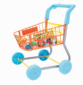 Creepy Figures Casdon Shopping Trolley Toy