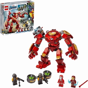 Amateur Hobby Fantasy Art LEGO MARVEL 76164 Marvel Avengers Iron Man Hulkbuster vs. A.I.M. Agent, Posable Mech Action Figure