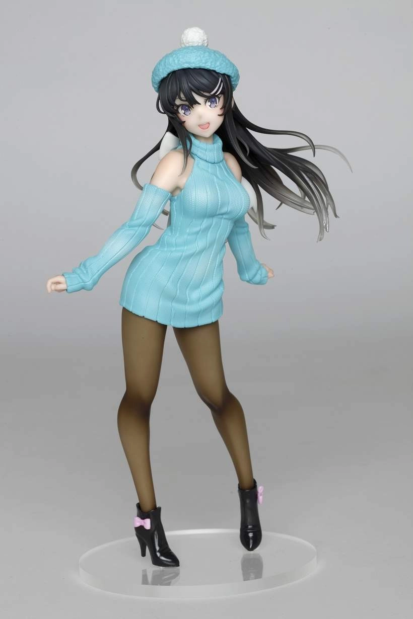 Small Space "Rascal Does Not Dream of Bunny Girl Senpai" Coreful Figure Sakurajima Mai Newly Written Knit Dress Ver.