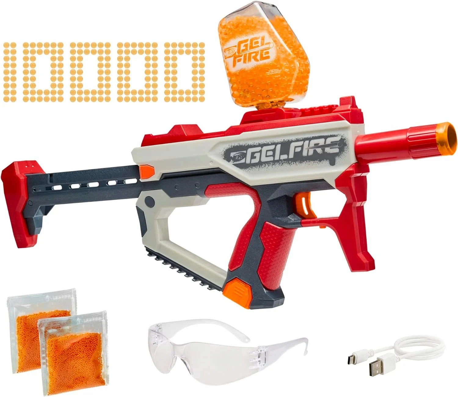 Assembly Required Art Statue NERF Pro Gelfire Mythic Blaster