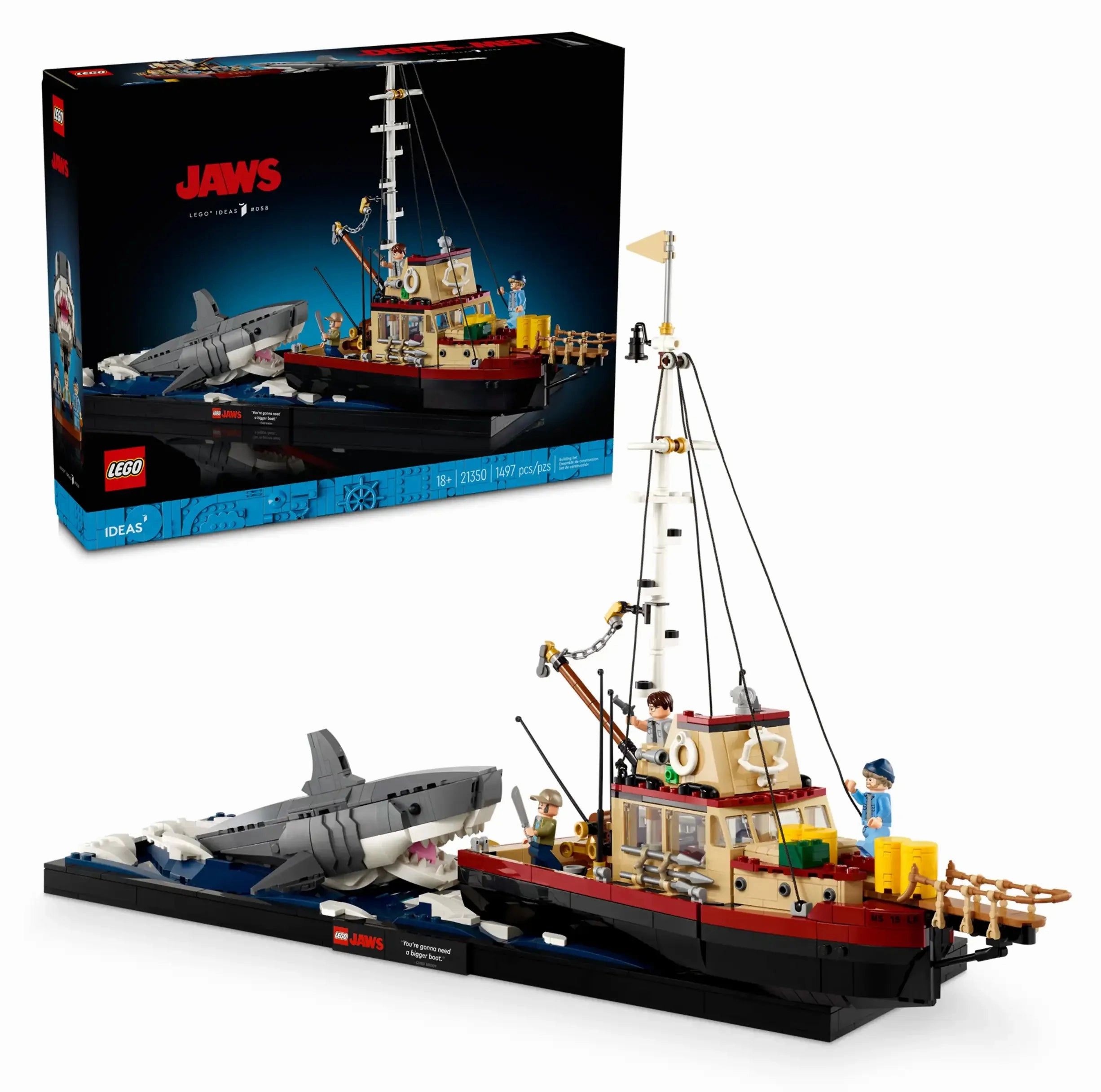 LEGO IDEAS 21350 Jaws VR Experience Designer Item