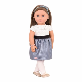 Office Accent Our Generation BD31166 Aliane Doll 18-inch - True Gem