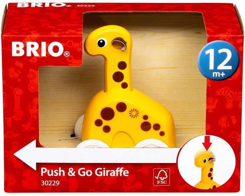 Spooky Decorations Push & Go Giraffe