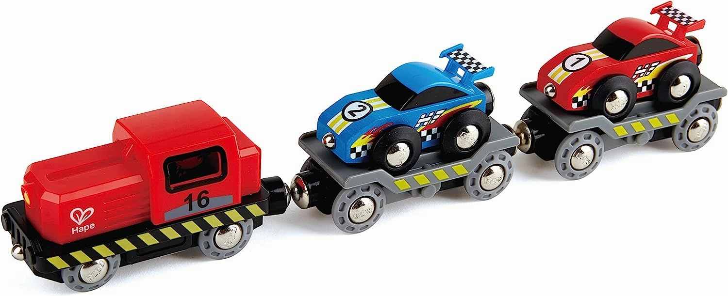 Haunted Props Monster Displays Race Car Transporter