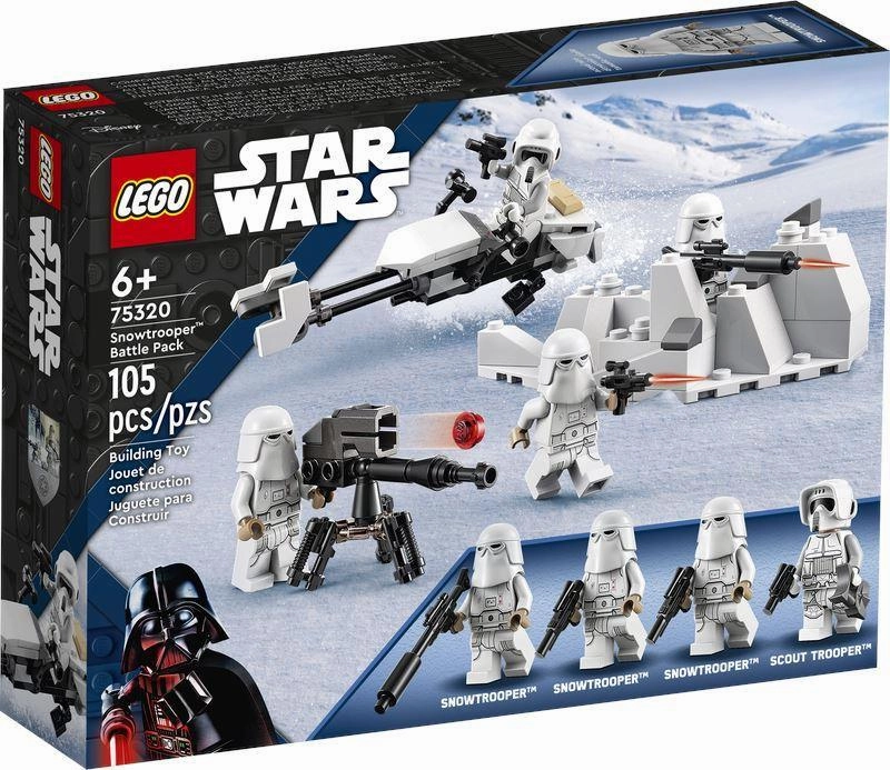 Art Piece LEGO STAR WARS 75320 Star Wars Snowtrooper Battle Pack
