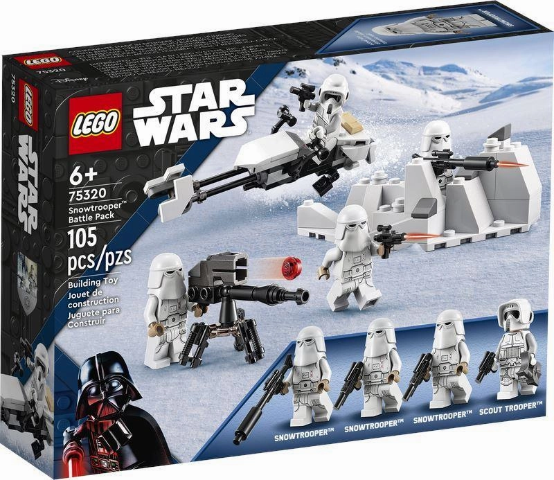 Independent Artist LEGO STAR WARS 75320 Star Wars Snowtrooper Battle Pack
