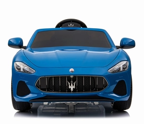 Geek Culture Fathers Day Maserati GranCabrio 12V Battery Ride-on Car with Remote Control - Blue