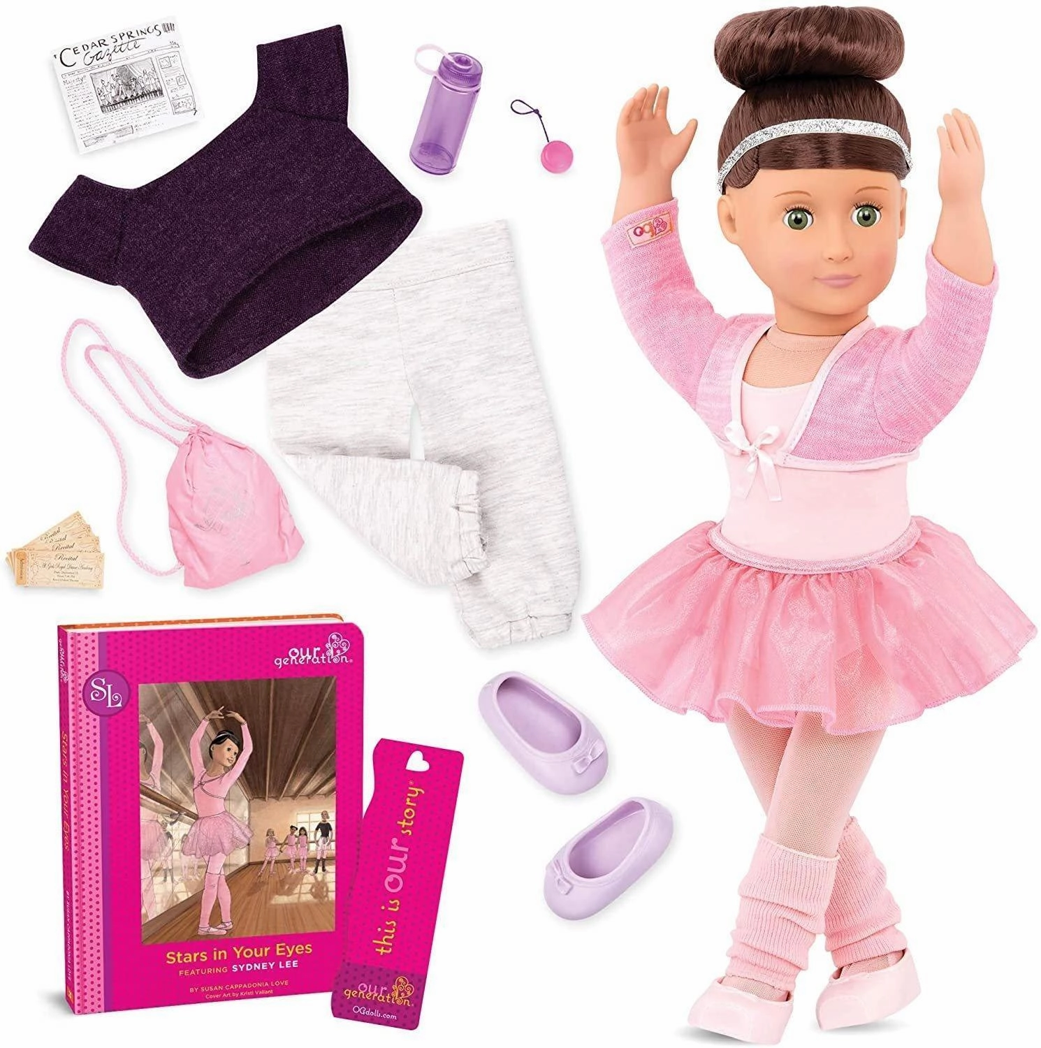 Our Generation BD31099 Sydney Lee Fashion Doll 18-inch Landmark Replica Fantasy Warrior