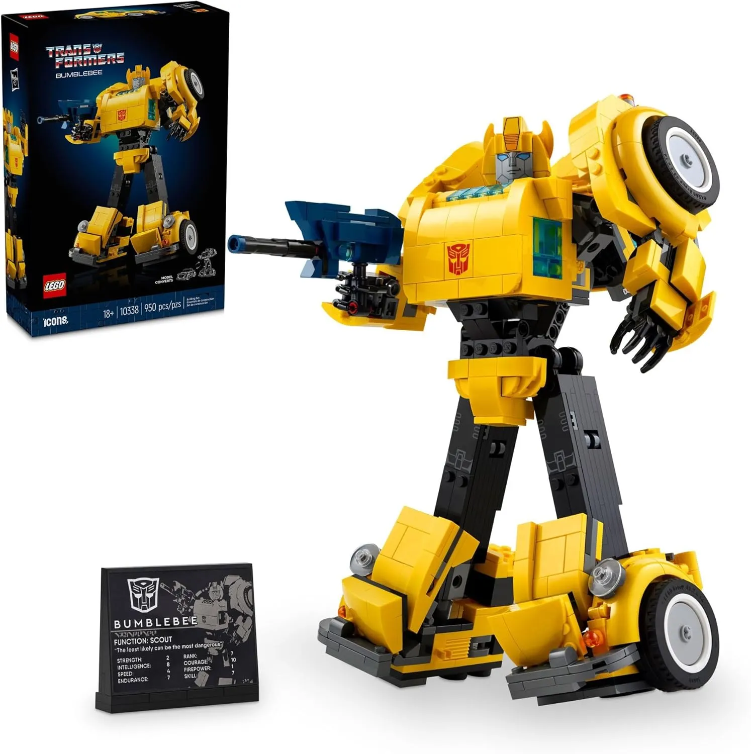 Lego 10338 - Transformers Bumblebee Spooky Accents