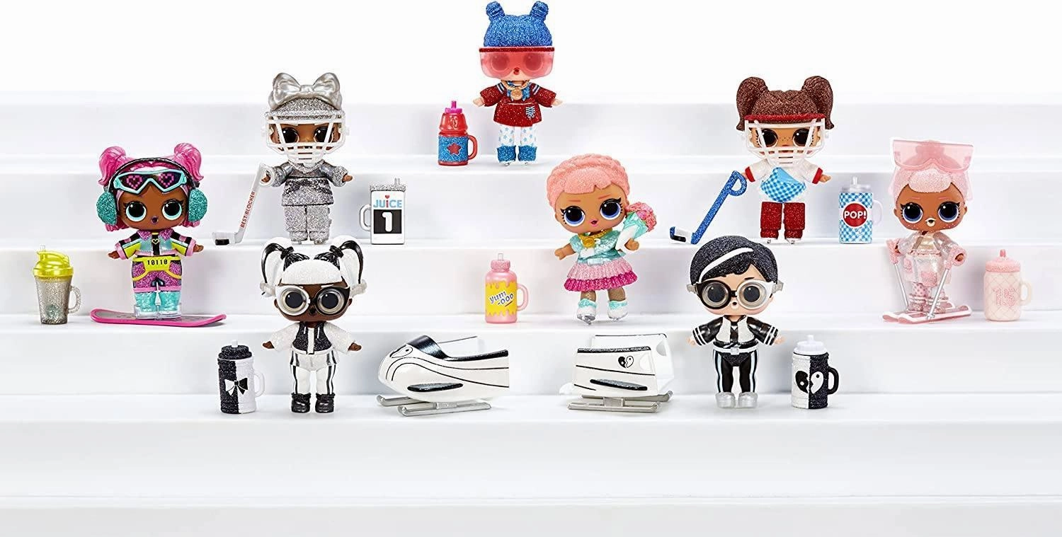 Series Collection Book Character LOL Surprise All-Star Sports Winter Games Sparkly Collectible Doll