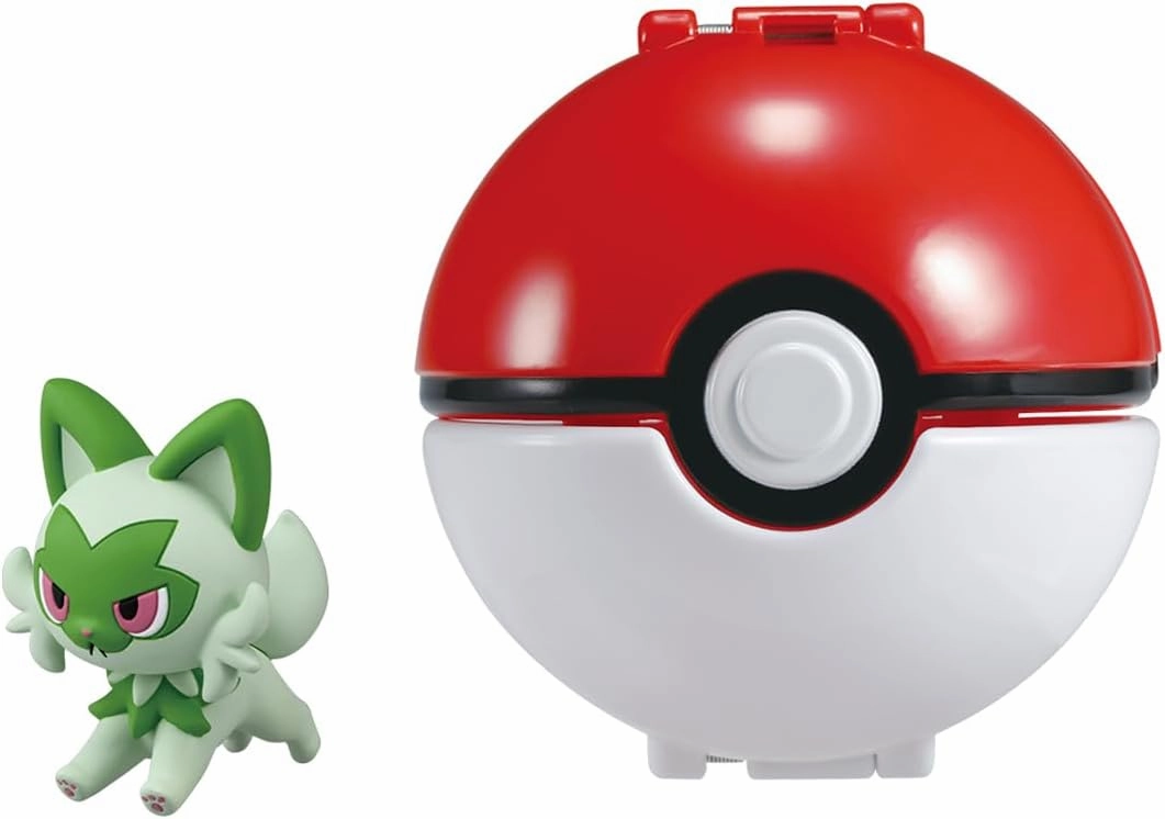 Random Series Series Toy Drop Series Pok??mon MonColle Pokedelze Sprigatito (Monster Ball)