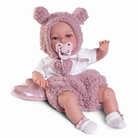 Appreciating Asset Spiritual Icon Antonio Juan 70361 Baby Toneta Posturitas Heart Doll 34cm