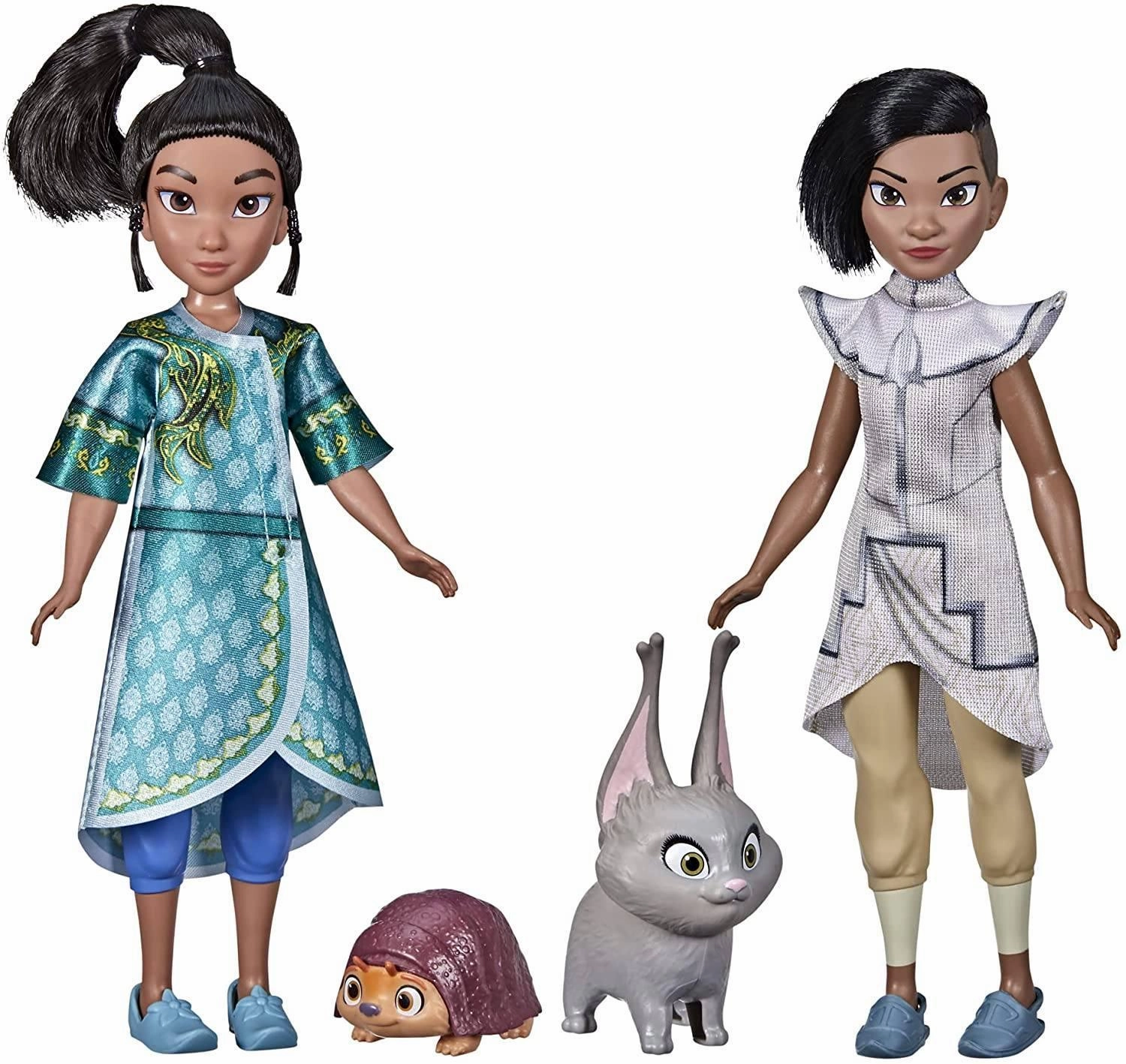 Personal Collection Podcast Studio Disney Princess Rai Young Raya And Namaari Fashion Dolls 2-Pack