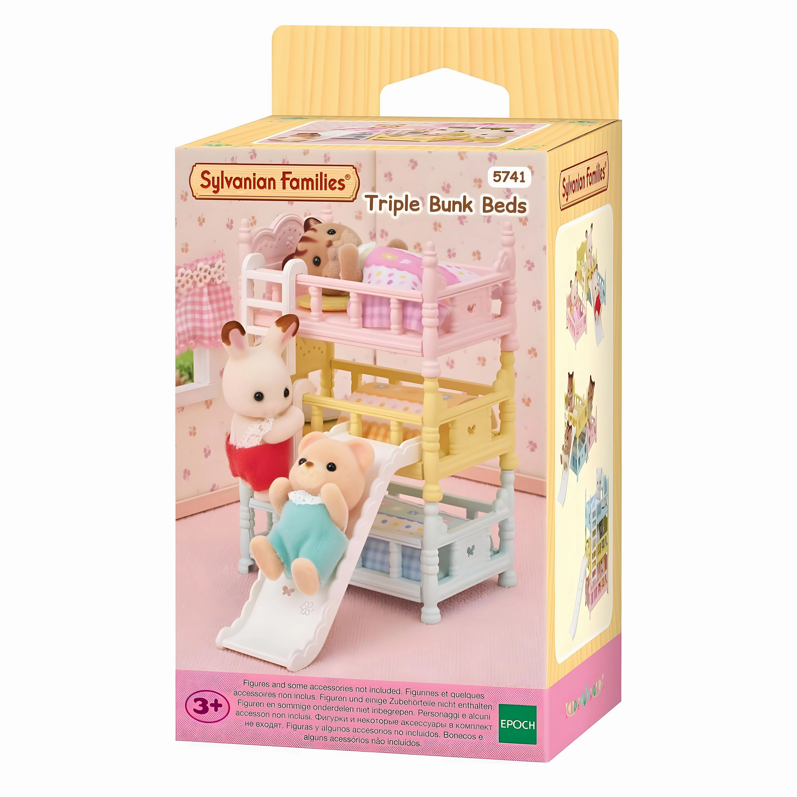 Sylvanian Families Triple Bunk Beds Small Space