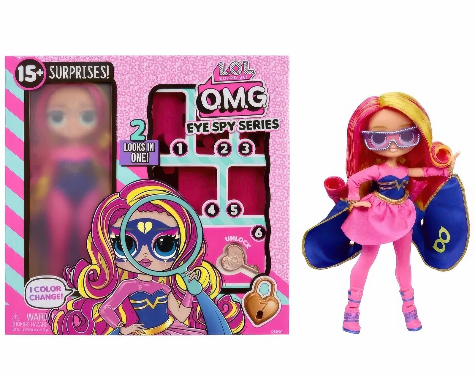 Sky Animal L.O.L. Surprise! O.M.G. Eye Spy Fashion Doll Sabrina Sky