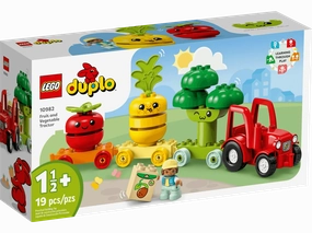 LEGO DUPLO 10982 My First Fruit and Vegetable Tractor Toy Future Antique Posable Action