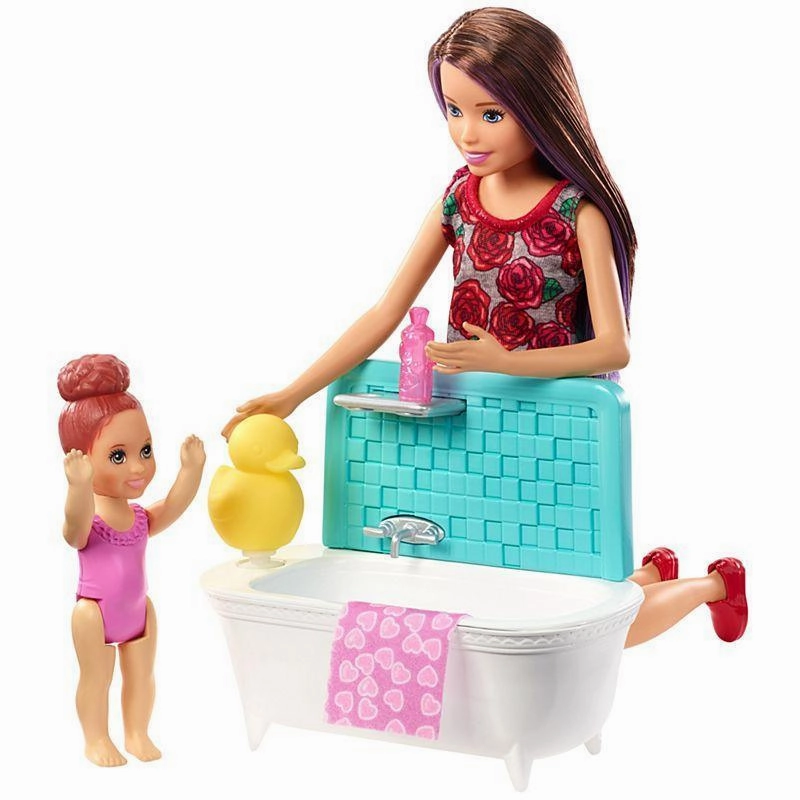 Character Replica Daily Decor Barbie FXH05 Skipper Babysitter Doll & Playset
