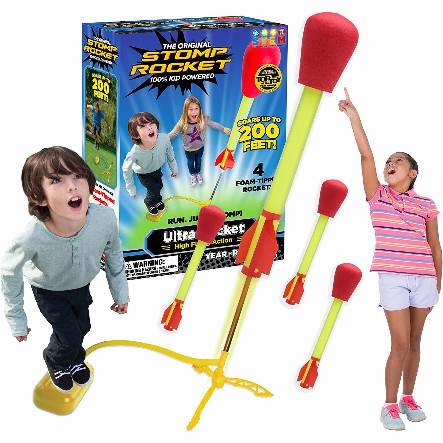 Ultra Stomp Rockets Wicked Crafts Spooky Masks