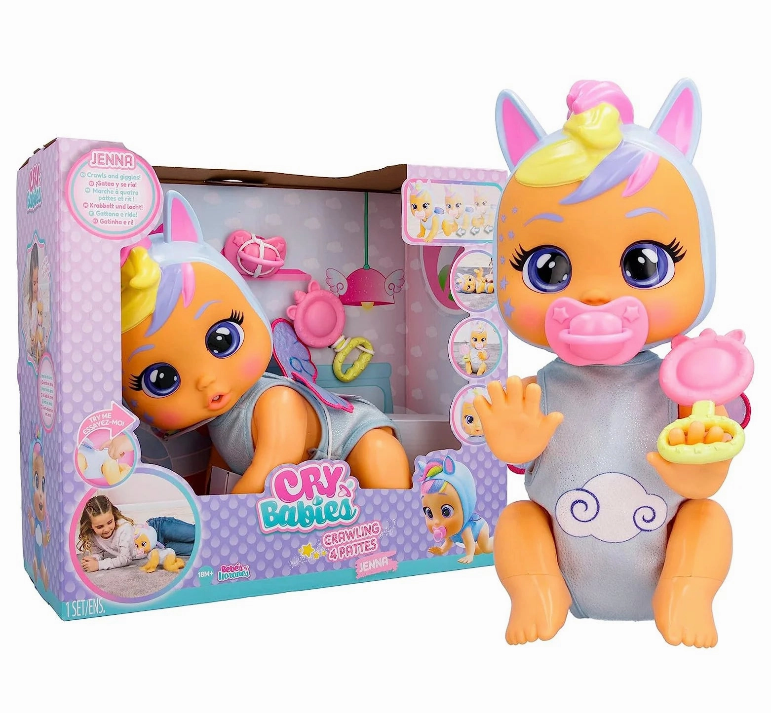 Teen Bedroom CRY BABIES Crawling Jenna