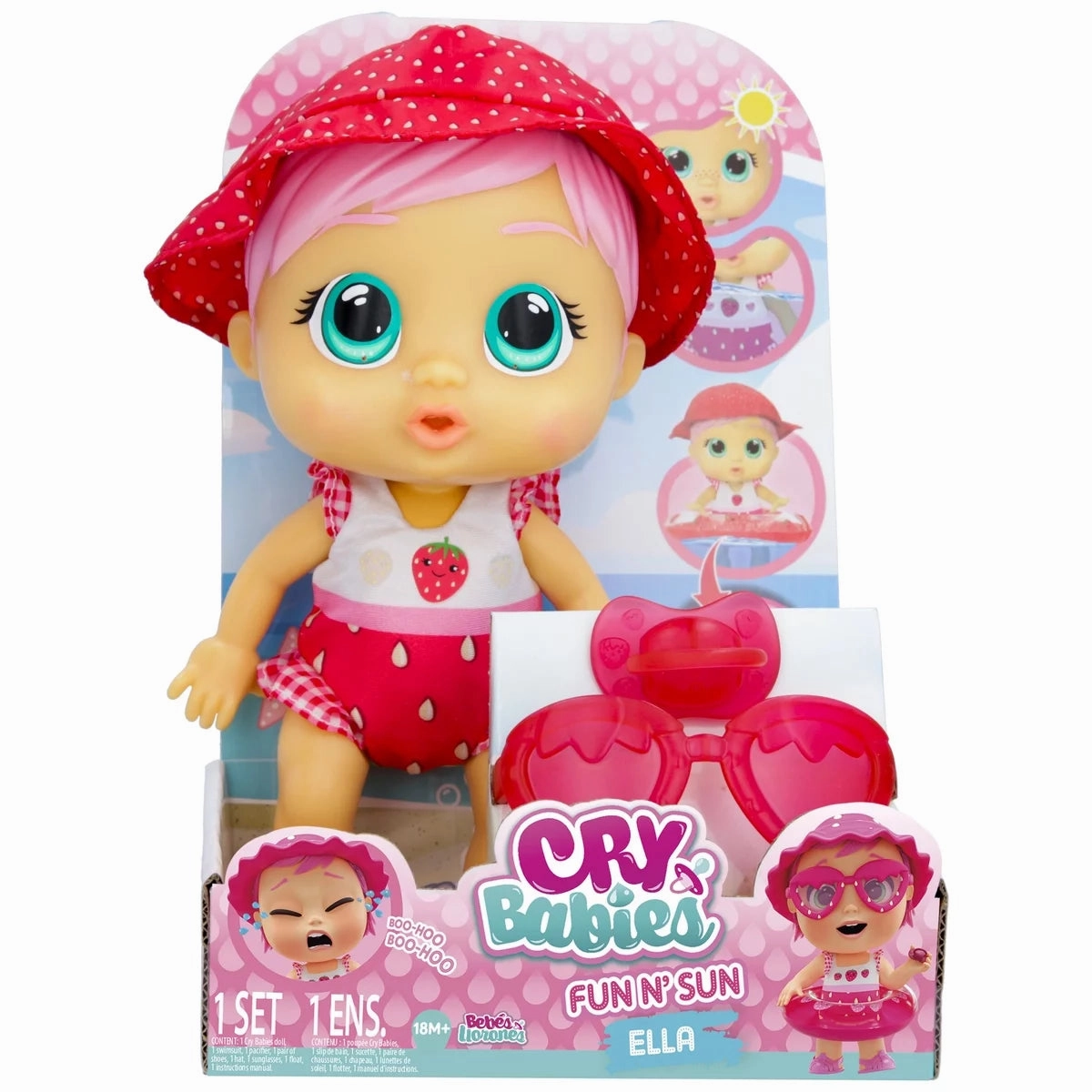 CRY BABIES Fun n' Sun Ella Doll Personal Treasure Instagram Worthy