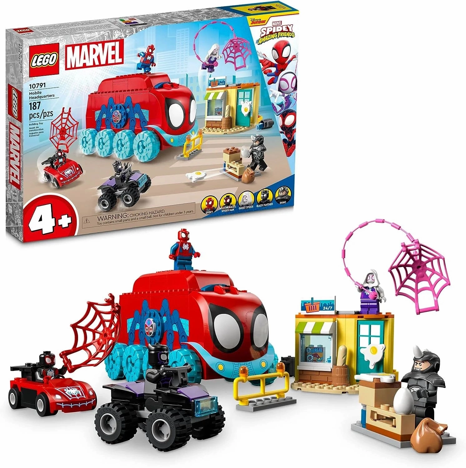 Collectors Hero LEGO SPIDER-MAN 10791 Team Spidey's Mobile Headquarters