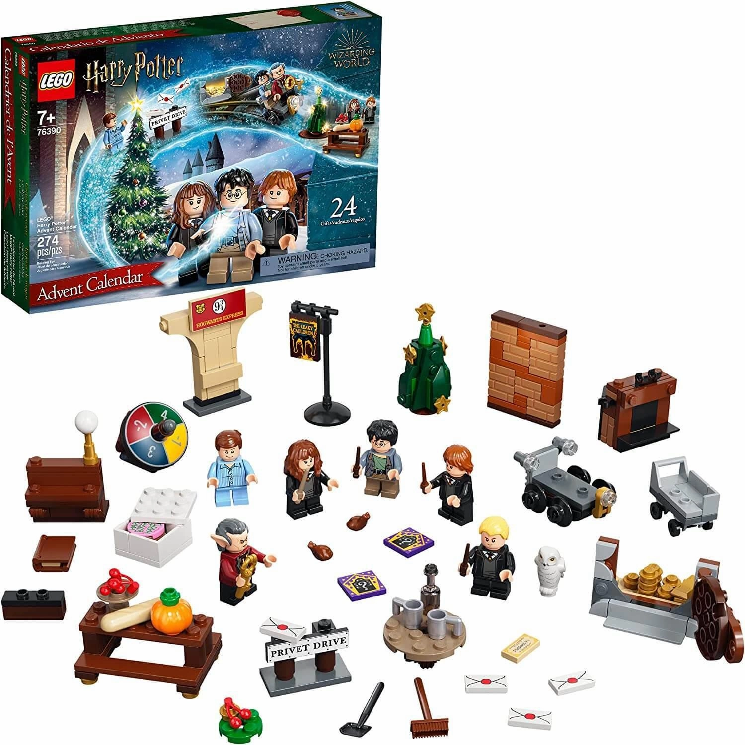 Top Rated Inclusive Toy LEGO HARRY POTTER 76390 Advent Calendar for Kids