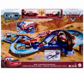 Disney Pixar Cars Global Racers Cup Jumping Raceway Playset Mini Ticket