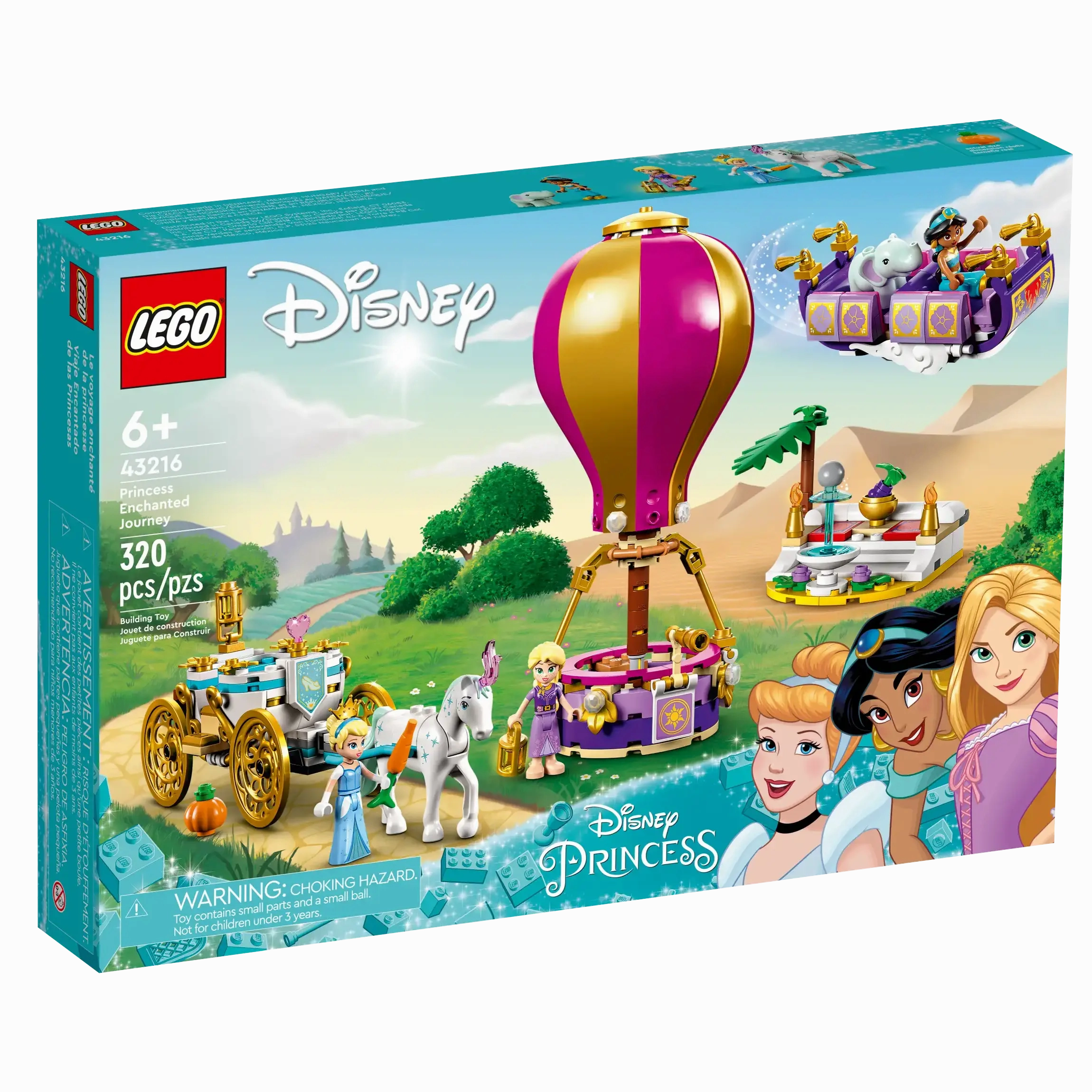 LEGO DISNEY 43216 Princess Enchanted Journey Variant Cover