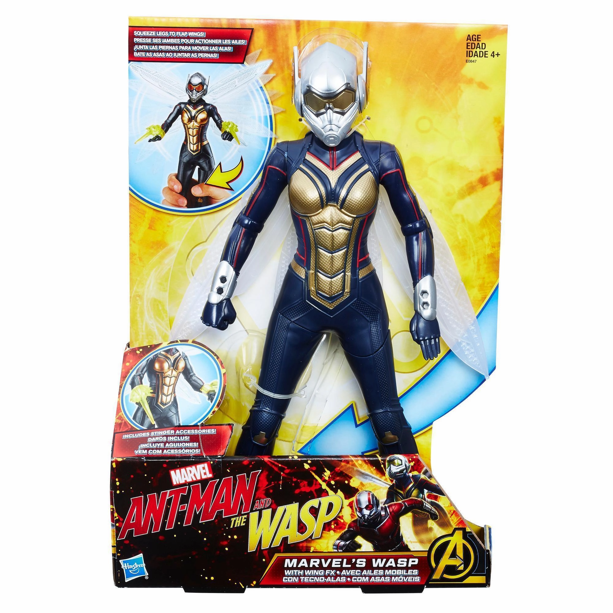 Tiny Baggage Marvel Ant-Man and the Wasp Marvel??s Wasp with Wing FX