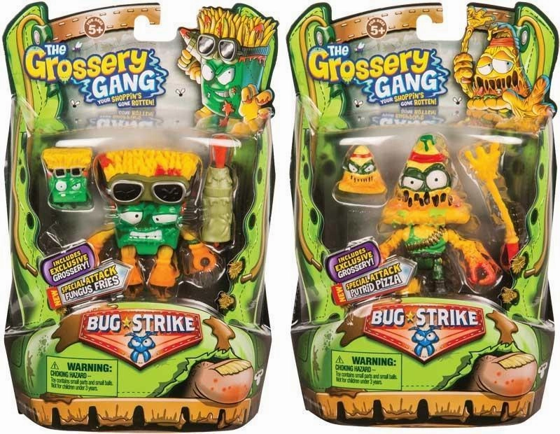 Creative Display Grossery Gang Action Figures Series 4 Bug Strike - Assortment