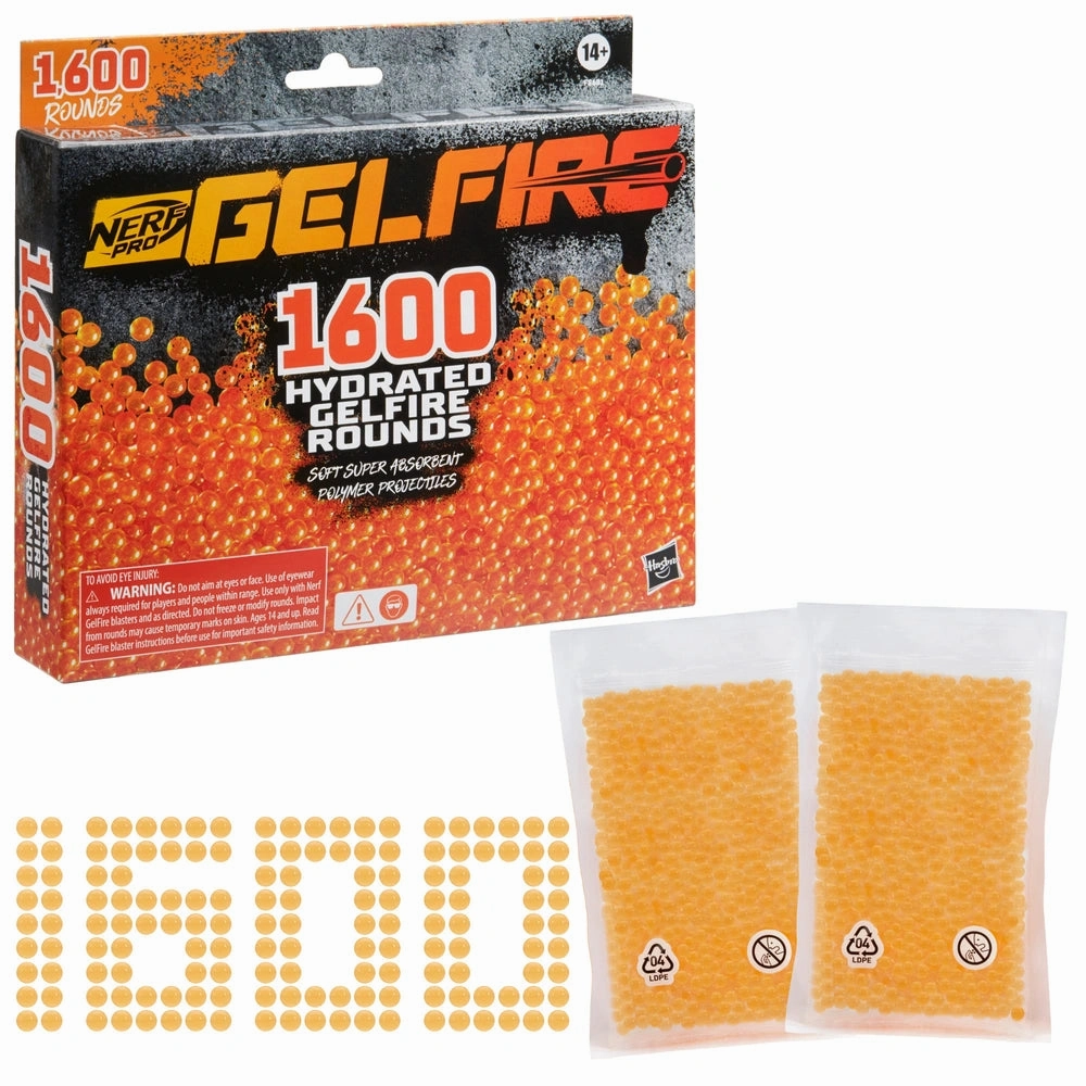 NERF Pro Gelfire Blaster Refill Pack Ball Joint Collectible Toy