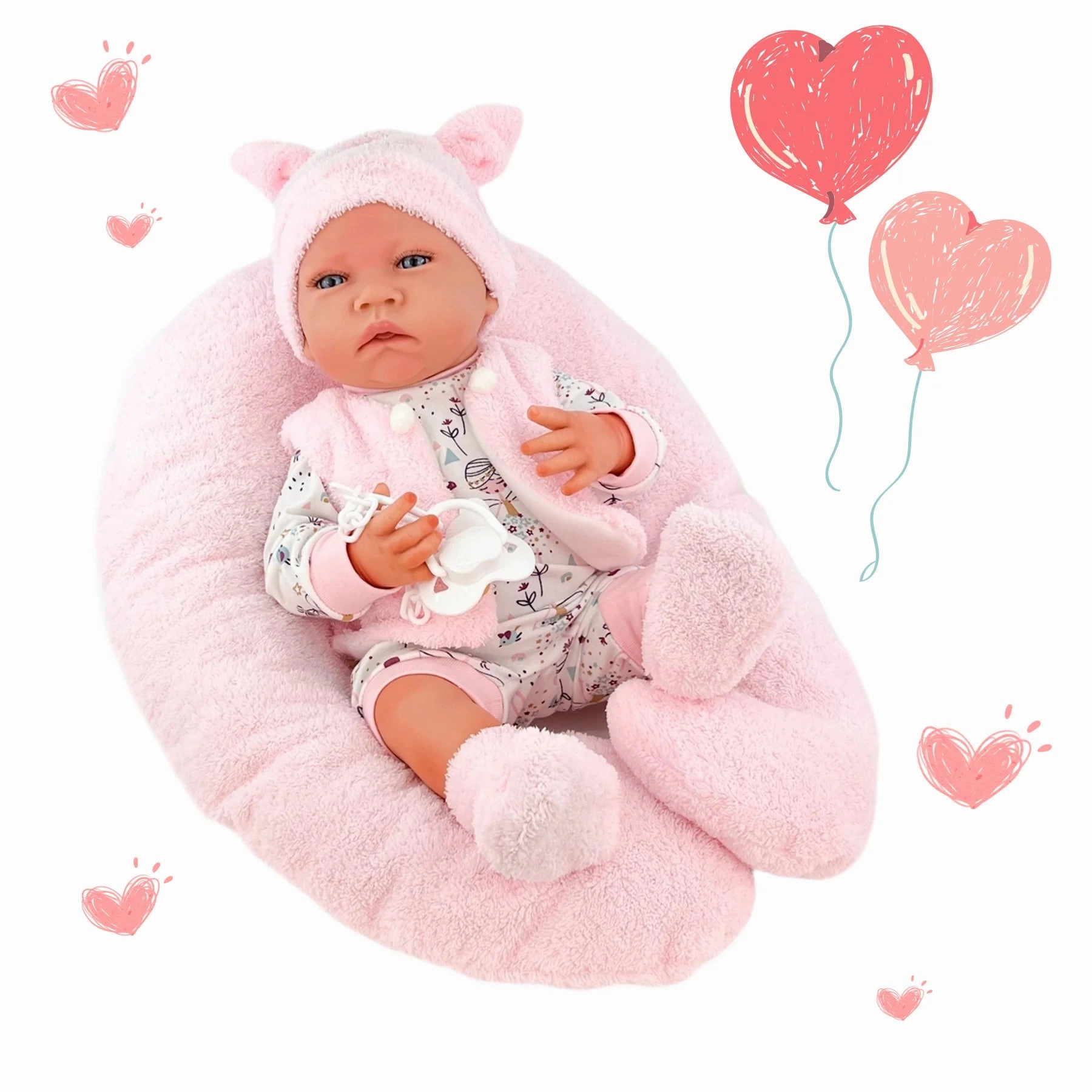 Blog Feature Serious Investor Berjuan 8120 New Born Doll 45cm - Girl